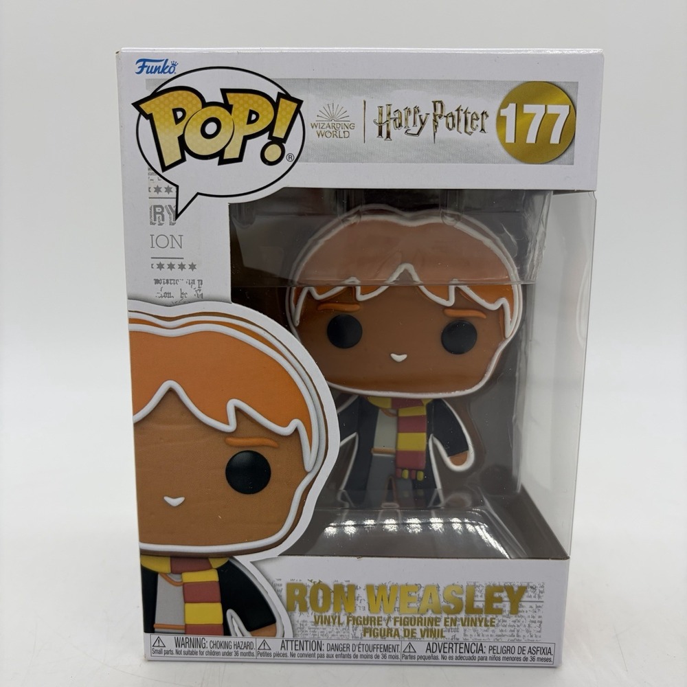NEW Funko Pop! #177 Harry Potter - Gingerbread Ron Weasley NIB Vinyl Figure